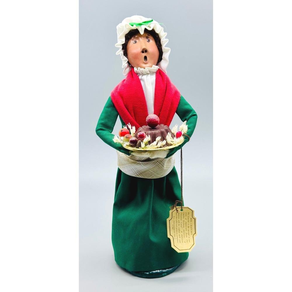 Byers Choice Caroler Mrs Cratchit 1986 Second Edition Figurine A Christmas Carol